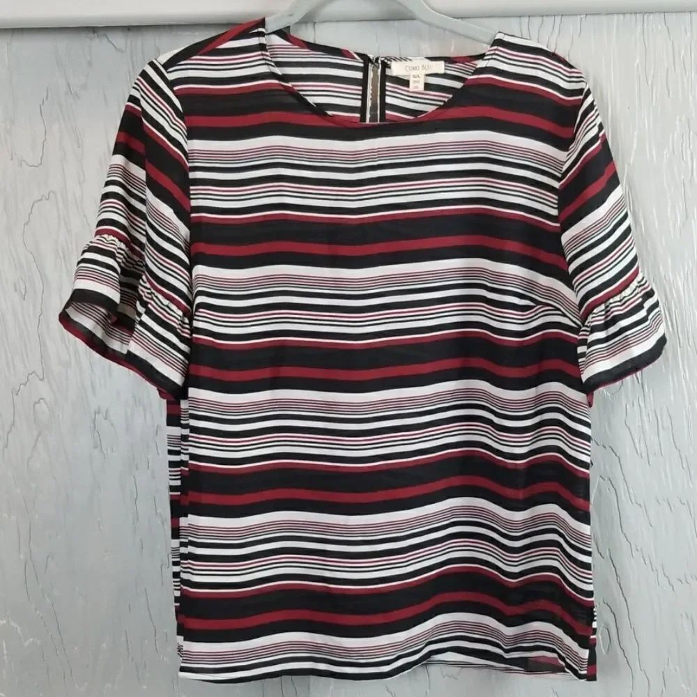 🖤5/$20🖤 COMO BLU striped top